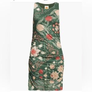 Farm Rio Pineapple Garde Green Tulle mini dress NWT’s sz S